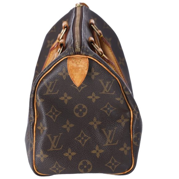 Louis Vuitton Speedy 25 Monogram Handbag M41528 Monogram Canvas - Picture 5 of 9